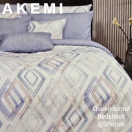 Akemi Tencel Touch Serenity Quilt Cover Set - 43cm Deep - 850TC (Queen/ King) AKEMI 被套套装