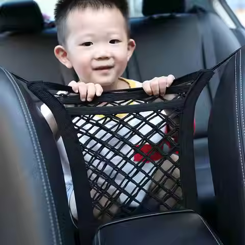 Car Storage Seat Net Bag for Audi A4 B8 B6 A3 8p 8v Q5 B7 A5 A6 C7 C6 Q7 A1 A4L A6L TT C5 B5 B7 Slin
