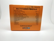 Multivitamins + Minerals EURIVIT-M Tablet 100 tablets FDA Approved