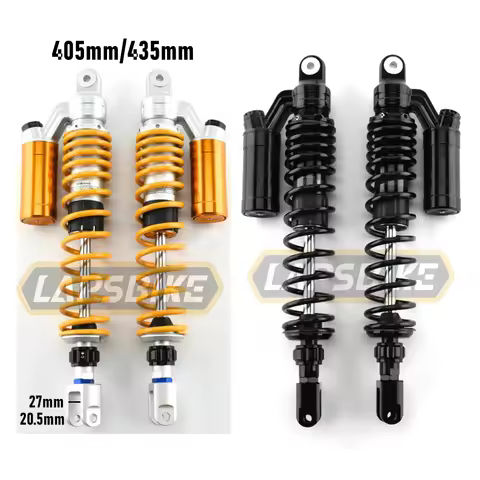 405/435mm Motorcycle Ajustable Air Rear Shock Absorber For Yamaha Honda FORZA250 300 350 ADV350 MF08