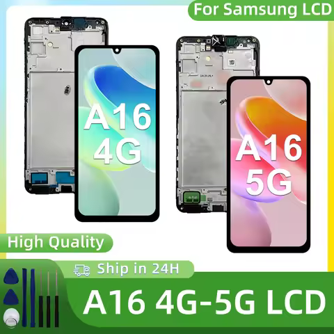 6.7" OLED For Samsung Galaxy A16 4G LCD SM-A165F Display Touch Screen Digitizer For Samsung A16 5G L
