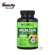 NATURELO Magnesium Glycinate Chelate Complex 120 Vegetarian Capsules
