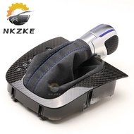 Shift Knob Suitable For Volkswagen Golf 6, 5 GTI, MK6, MK5, Automatic Gear Lever With Panel, Car Acc