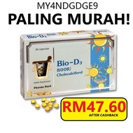 BIO-D3 800IU CHOLECALCIFERAL 80sEXPIRY 1225