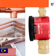 MC- Nitrogen Purge Regulator, Brazing Tool Purge Tool HVAC Nitrogen Purge Kit, 1/4 Inch Connector Fl