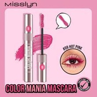 Color Mania Mascara - Smudge-Proof, Volumizing, Curling, Long-Lasting, Flake-Free, High-Pigment, Clu