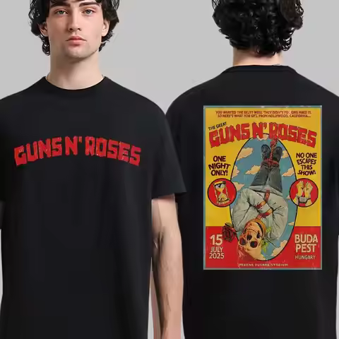 Budapest Hungary 2025 Tour Poster At Ferenc Puskas Stadium Gift All Size S-4XL