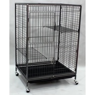 Cat Cage Double Layer 25" X 20" X 39"H