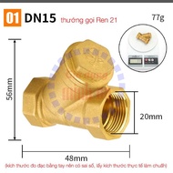Van lọc chữ Y bằng đồng thau DN15 DN20 DN25 chất lượng cao và an toàn