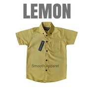 Baju Anak Laki-Laki Kemeja Warna Fresh Mint Green