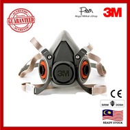 [AUTHENTIC] 3M Half Facepiece Reusable Respirator 6100 6200 6300 (SMALL MEDIUM LARGE)