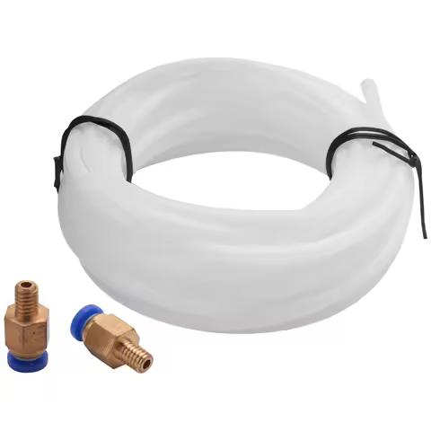 5 Meters PTFE PTFE Bowden Tube With 2PCS PC4-M6 Fitting For 1.75Mm Filament Creality 3D Printer Bowd