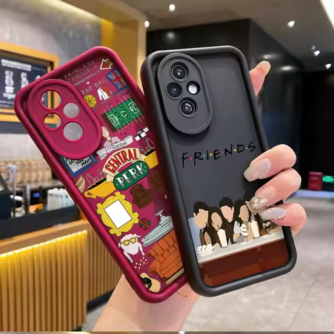 Funny Central Perk Coffee Friends Phone Case for Honor Huawei 200 90 Lite Mate 20 Pro Nova 10 SE P20