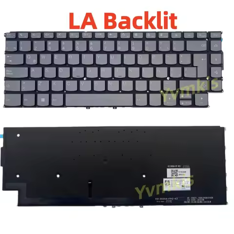 Yoga 9 14IAP7 Keyboard for Lenovo Yoga 9 14IAP7 14IRP8 Yoga 9i 14IAP7 14IRP8 SP/LA Layout Backlit Si