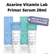 Azarine Vitamin Lab Primer Serum 20ml- Let it Glow Primer- Matte My Day Primer