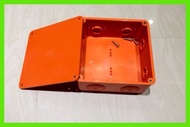 ♝ ✲ ▧ PVC Orange Utility Box/Junction Box With Cover