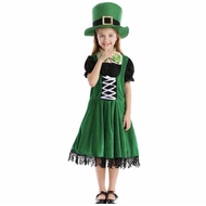 Jojokids | G-3533 | Leprechaun cosplay costume Girl patrickST DAY Ireland costume/ | Irlandia tradit