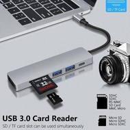 - Type-C To 6in1 HDMI USB 3.0 Converter For MacBook M1 Pro Air 14 16