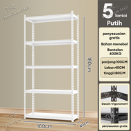 Rak Besi Susun Rak Gudang Rak supermarket Rak dapur Rak besi serbaguna Rak besi siku Rak Aquarium Ra