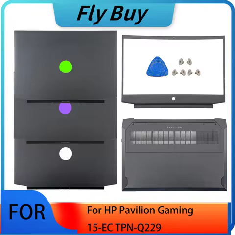 NEW Laptop Case For HP Pavilion Gaming 15 15-EC TPN-Q229 LCD Back Cover Top Housing Rear Lid with lo