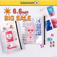 ♣[Beond] A5 Deco Pocket 6 Rings File Photocard Seal Sticker Binder Photo Ticket Post Album Korea Sta