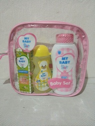 MY BABY Set Mini Travel - Paket My Baby Kemasan Mini 4in1