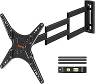 ELIVED Outdoor Long Arm TV Wall Mount for Most 26-65 Inch TVs, 37.4 Inch Long Extension TV Mount Swi