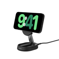 Belkin - BoostCharge Pro Qi2 15W 折疊式磁性無線充電座 - 黑色