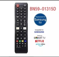 Samsung 4K Smart TV Remote Control BN59-01315D Compatible With UA43RU7100W, UA50TU7000 UA50RU7100W, UA55RU7100W.. 32 inch 40 inch 43 inch 49 inch 50 inch 55 inch 58 inch 59 inch 65 inch 75 inch UN series