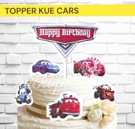 Topper CARS / Hiasan Kue Cars Mcqueen