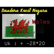 Wales Country Flag Small Size Country Flag Waels World Cup Country Flag Accessories