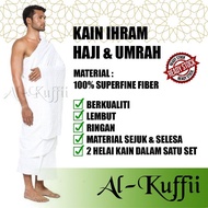 Kain Ihram Dewasa/Kanak-Kanak Berkualiti Haji Umrah Microfiber