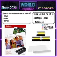 Canon KP-108IN KP108IN Color Ink And Paper Set - Bulk pack KP36IN / RP54 / RP108 ( ink + paper set )