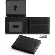 QuXis 2025 News Minimalist wallet for men with cash slotPop up wallet with Id windowSlim bifold wall