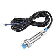 Heschen M12 Inductive Proximity Sensor Switch Non-Shield Type LJ12A3-4-J/DZ Detector 4mm 90-250VAC 4