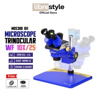MECHANIC MOS 300-B11 Microscope Stereo Trinocular - Original MOS300-B11 Microscope Lens with Camera 