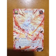 GA Ignis Deus UR Distorted Reflections DTR Grand Archive English GATCG Fire