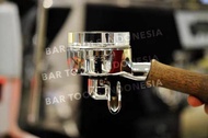 espresso coffee kopi tamper OCD Crystal clear OCD 58mm