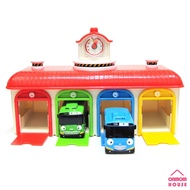 Tayo The Little Bus Talking Bus Depot Center Playset with Tayo Rogi Korean Toy