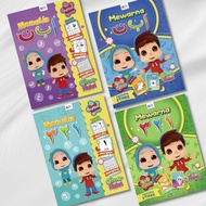 BUKU OMAR DAN HANA [MEWARNA & MENULIS  ا ب ت DAN ٣٢١]
