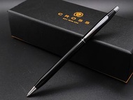 新款 原子筆 Cross 經典Classic Century 系列亮黑銀夾原子筆 可刻名