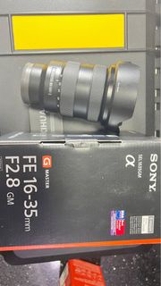 Sony SEL1635GM 16-35mm F2.8