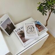 Ins Style Simple Text Modern Decoration Bookcase Home Props Nordic Style Desktop Decoration Book