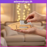 Adagu Yellow Scratch Off Cards 30/60 Pas DIY Surprise Reveal Stiers for Wedding Anniversary Gender R