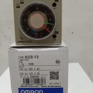Omron timer H3CR-F8 2 needles ac-dc h3crf8 h3cr f8