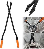 1489-26" Internal Retaining Ring Pliers, Large Snap Ring Pliers with Straight Tips for GM 5L40, 5L50