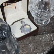 綠玉髓葫蘆鑲嵌瑪瑙女款輕奢吊墜 翡翠色掛件 飾品
