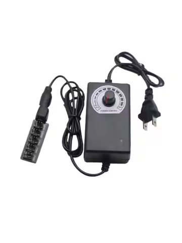 ​Fan Governor PC CPU 3/4 Wire Fan Speed Transformer Controller 2A 4P 220V to DC3V-12V Voltage Regula