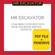 Case Tractor 580 580B Backhoe Loader Workshop Service Manual Parts Catalog Catalogue Construction 泥机