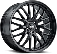 Voxx MASI Custom Wheel - 20x9, 35 Offset, 5x114.3 Bolt Pattern, 73.1mm Hub - Gloss Black Rim